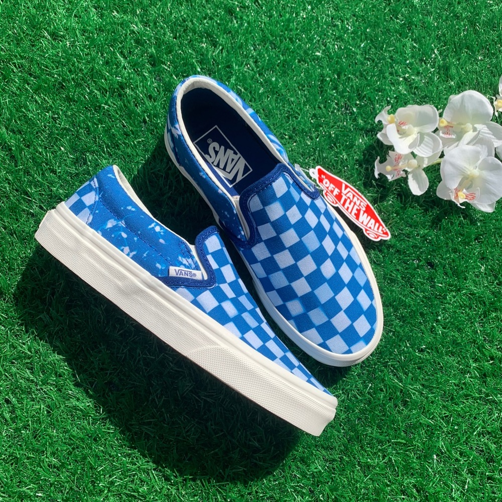 Vans Classic Slip On Solar Floral Checkerboard - Picture 1 of 6